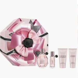 BRAND NEW Viktor & Rolf Pink and Black Flowerbomb Set